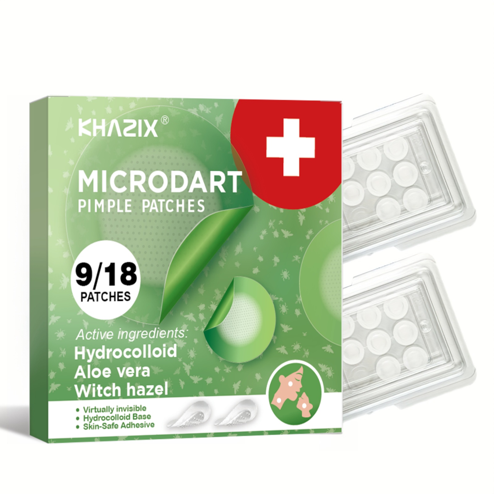 Face Moisturizer - Overnight Micro-Dart Acne-pleisters - Los vlekken