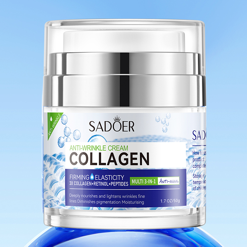 Vitamin C Serum - SADOER Vitamine C Collageen Gezichtscrème Anti-aging