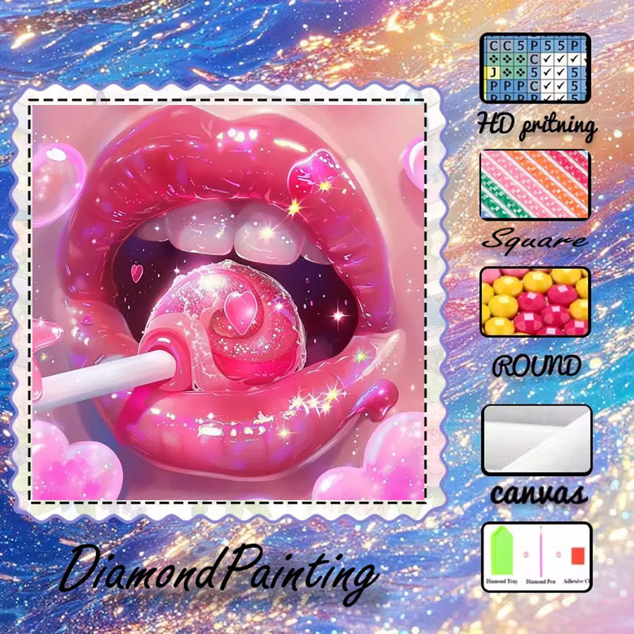 Lip Balm - 1 stuk - 5D-DIY - Viltstof