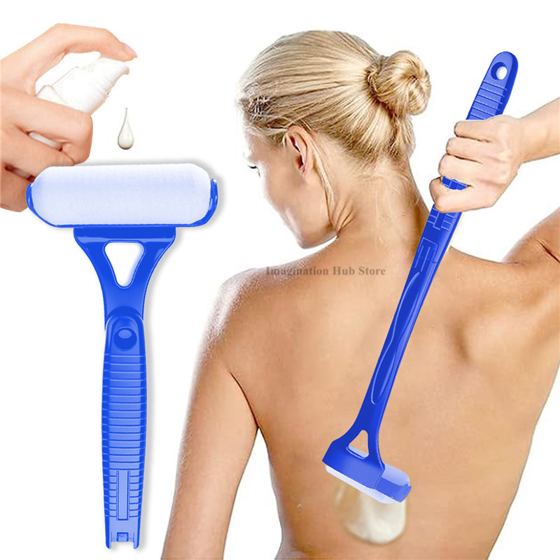 Body Lotion - Opvouwbare lotionapplicator met lange steel, rollertype