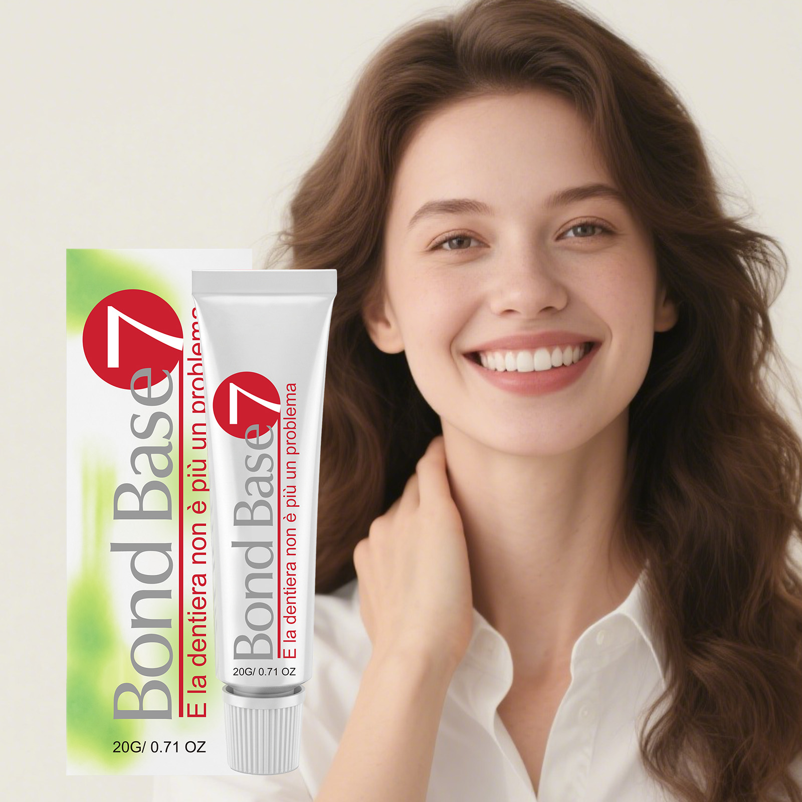 Night Cream - Thermoplastische lijm voor kunstgebitten, vermindert tandvleespijn,