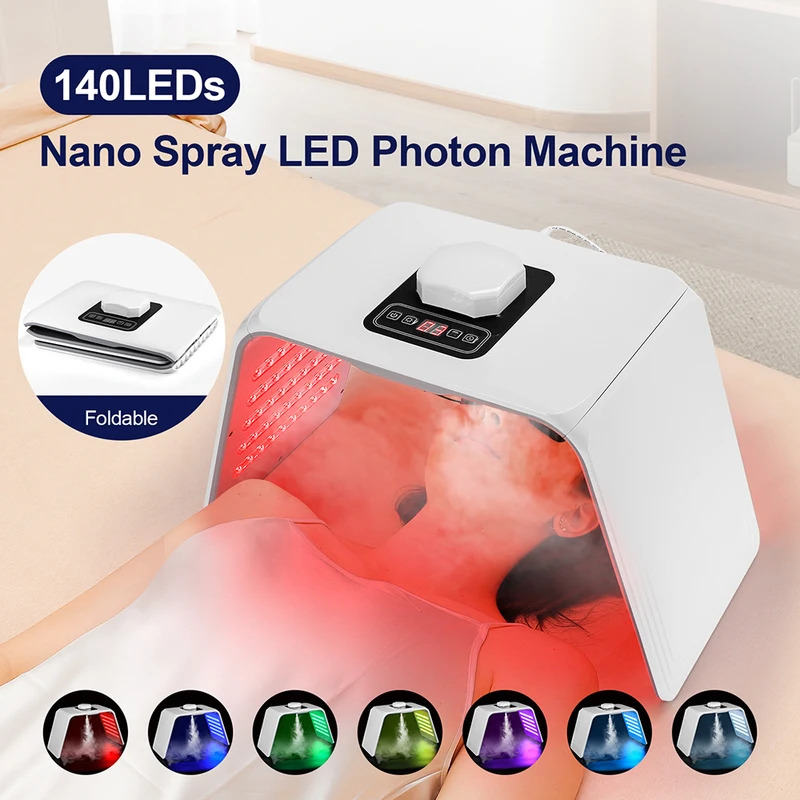 7-kleuren LED Foton Schoonheid - Face Mask Skincare recensie en prijs